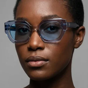 Eclipse Blue Zebra - Anti Glare Lenses